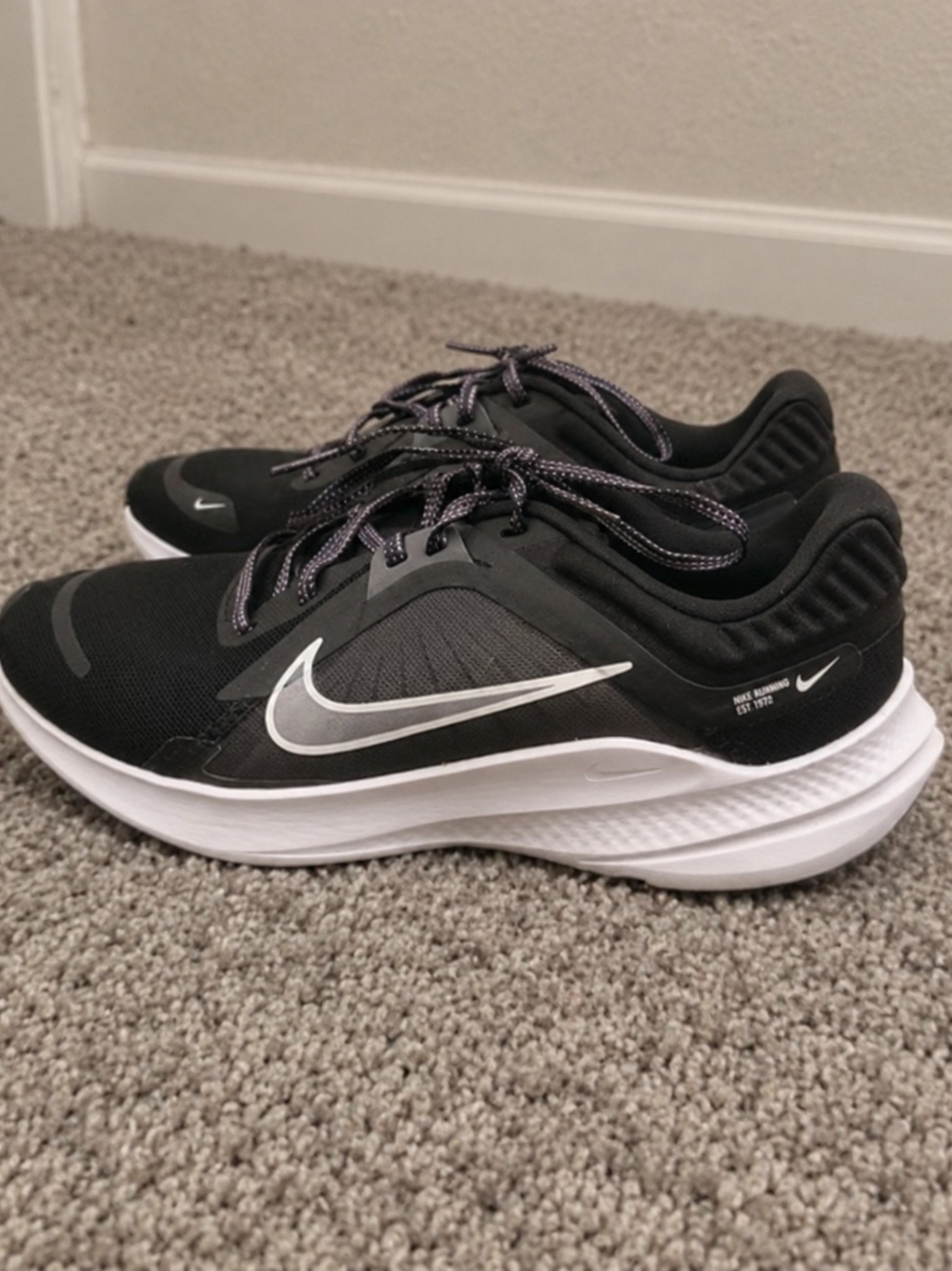 Nike Men’s Running Shoes - Black/White